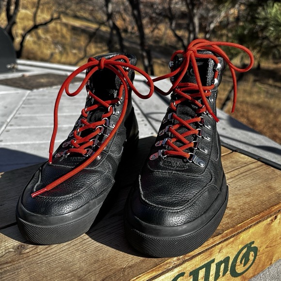 GREATS Brooklyn Hi Top Leather Mens 42.5 Size 9.5 Sneakers WOOSTER‎ HIKER Boots